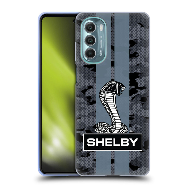 Shelby Logos Camouflage Soft Gel Case for Motorola Moto G Stylus 5G (2022)