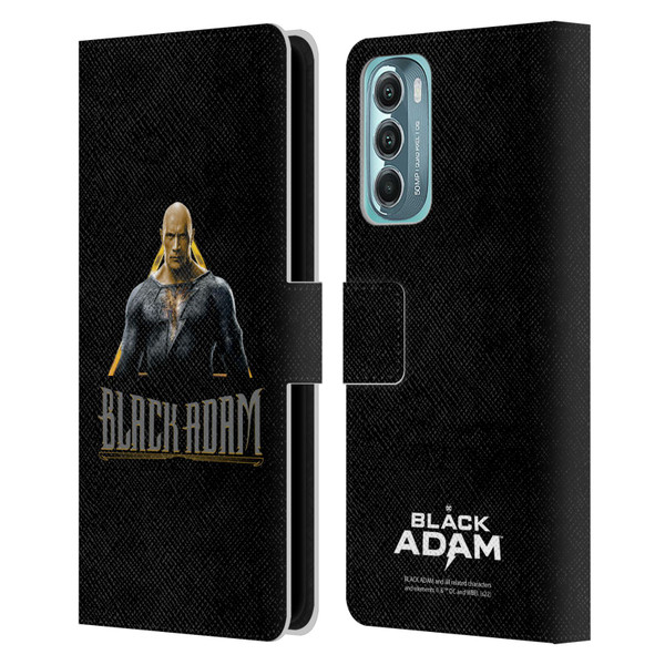 Black Adam Graphics Black Adam Leather Book Wallet Case Cover For Motorola Moto G Stylus 5G (2022)