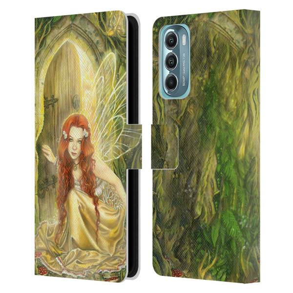 Selina Fenech Fairies Threshold Leather Book Wallet Case Cover For Motorola Moto G Stylus 5G (2022)