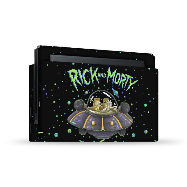 Rick And Morty Graphics The Space Cruiser Vinyl Sticker Skin Decal Cover for Nintendo Switch Console & Dock