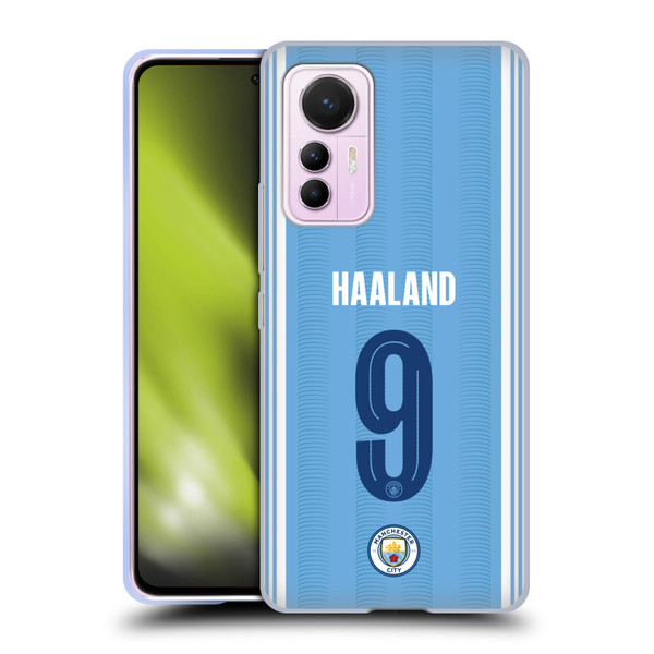 Manchester City Man City FC 2023/24 Players Home Kit Erling Haaland Soft Gel Case for Xiaomi 12 Lite