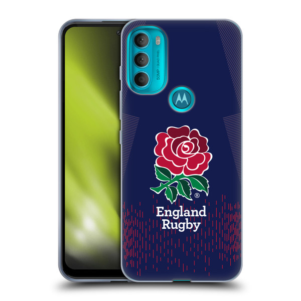 England Rugby Union 2023/24 Crest Kit Away Soft Gel Case for Motorola Moto G71 5G