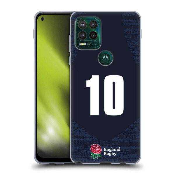 England Rugby Union 2020/21 Players Away Kit Position 10 Soft Gel Case for Motorola Moto G Stylus 5G 2021