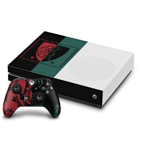 House Of The Dragon: Television Series Sigils And Characters Targaryen And Hightower Vinyl Sticker Skin Decal Cover for Microsoft One S Console & Controller