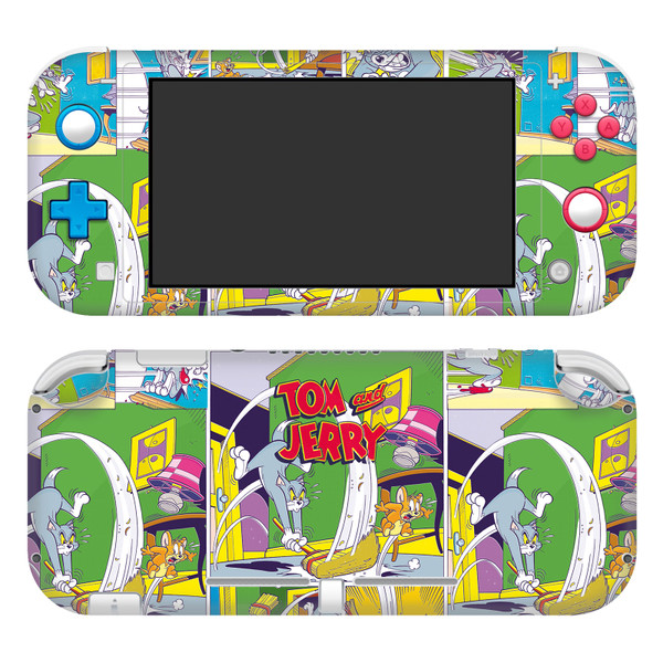 Tom and Jerry Graphics Indoor Chase Vinyl Sticker Skin Decal Cover for Nintendo Switch Lite