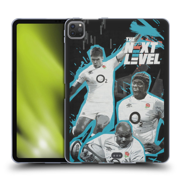 England Rugby Union Mural Next Level Soft Gel Case for Apple iPad Pro 11 2020 / 2021 / 2022