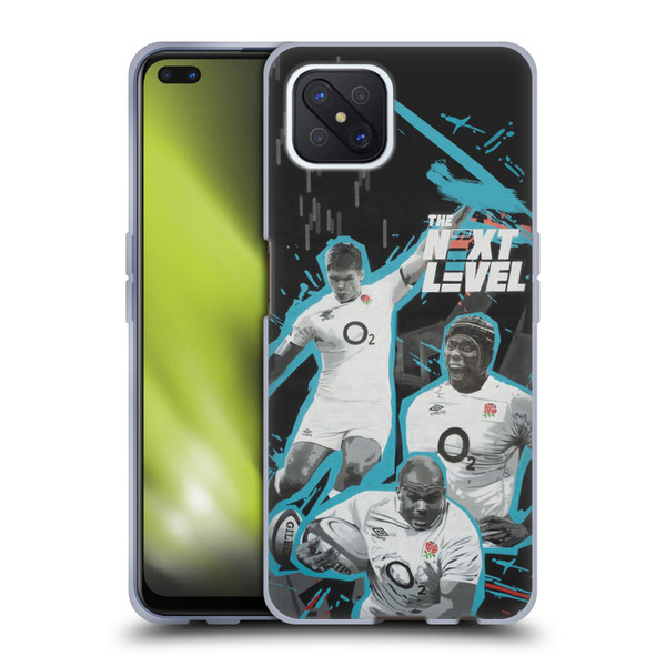 England Rugby Union Mural Next Level Soft Gel Case for OPPO Reno4 Z 5G