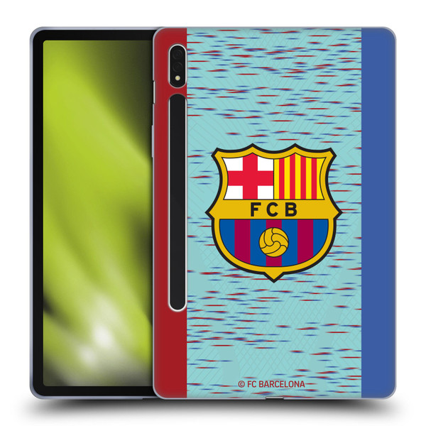 FC Barcelona 2023/24 Crest Kit Third Soft Gel Case for Samsung Galaxy Tab S8