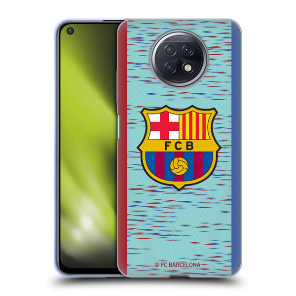 FC Barcelona 2023/24 Crest Kit Third Soft Gel Case for Xiaomi Redmi Note 9T 5G