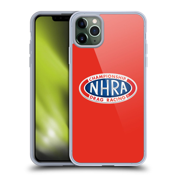 National Hot Rod Association Graphics Primary Logo Soft Gel Case for Apple iPhone 11 Pro Max