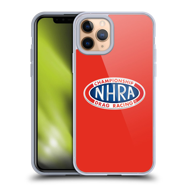 National Hot Rod Association Graphics Primary Logo Soft Gel Case for Apple iPhone 11 Pro
