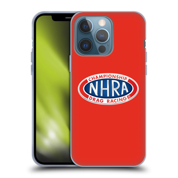 National Hot Rod Association Graphics Primary Logo Soft Gel Case for Apple iPhone 13 Pro