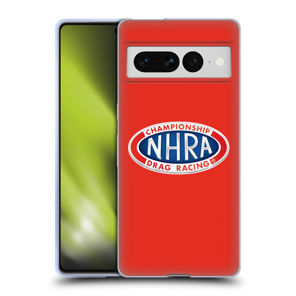 National Hot Rod Association Graphics Primary Logo Soft Gel Case for Google Pixel 7 Pro