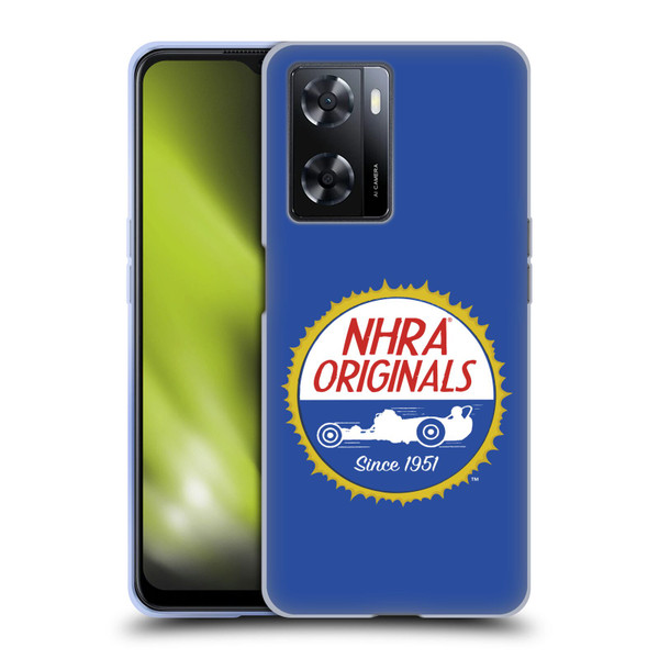 National Hot Rod Association Graphics Original Logo Soft Gel Case for OPPO A57s