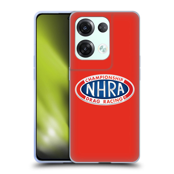National Hot Rod Association Graphics Primary Logo Soft Gel Case for OPPO Reno8 Pro