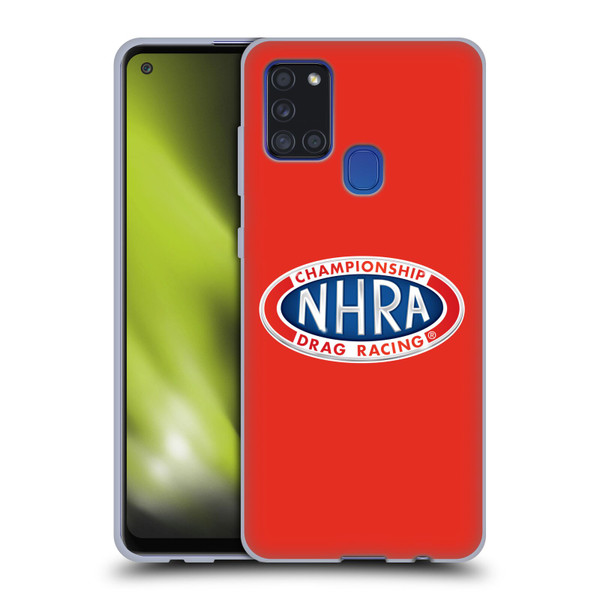 National Hot Rod Association Graphics Primary Logo Soft Gel Case for Samsung Galaxy A21s (2020)