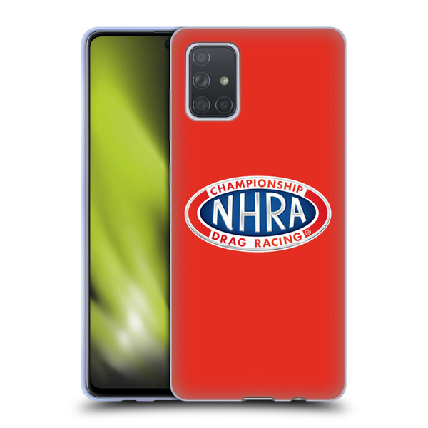 National Hot Rod Association Graphics Primary Logo Soft Gel Case for Samsung Galaxy A71 (2019)