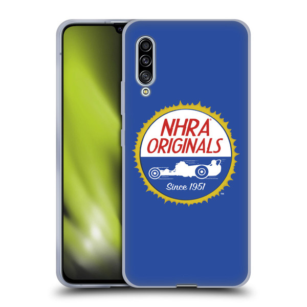 National Hot Rod Association Graphics Original Logo Soft Gel Case for Samsung Galaxy A90 5G (2019)