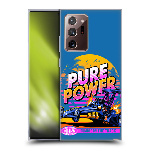 National Hot Rod Association Graphics Pure Power Soft Gel Case for Samsung Galaxy Note20 Ultra / 5G