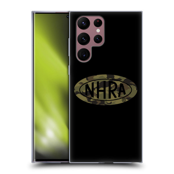 National Hot Rod Association Graphics Camouflage Logo Soft Gel Case for Samsung Galaxy S22 Ultra 5G