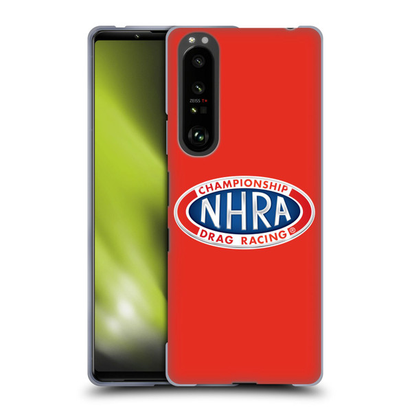 National Hot Rod Association Graphics Primary Logo Soft Gel Case for Sony Xperia 1 III