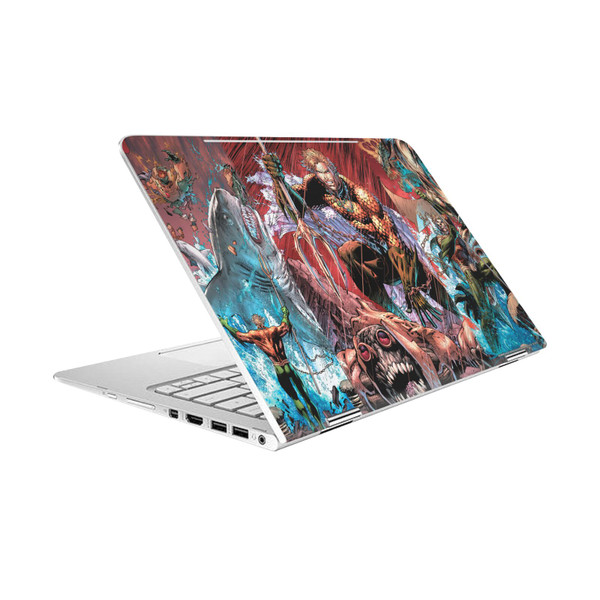 Aquaman DC Comics Comic Book Cover Collage Vinyl Sticker Skin Decal Cover for HP Spectre Pro X360 G2