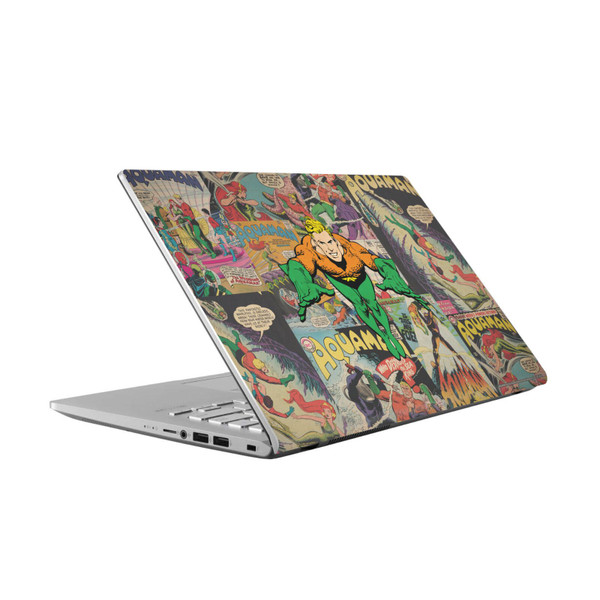 Aquaman DC Comics Comic Book Cover Character Collage Vinyl Sticker Skin Decal Cover for Asus Vivobook 14 X409FA-EK555T