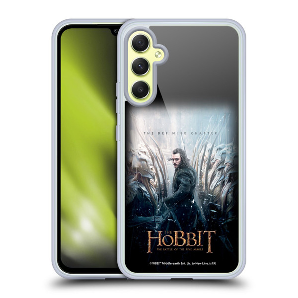 The Hobbit The Battle of the Five Armies Posters Bard Soft Gel Case for Samsung Galaxy A34 5G