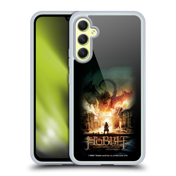 The Hobbit The Battle of the Five Armies Posters Smaug Soft Gel Case for Samsung Galaxy A34 5G