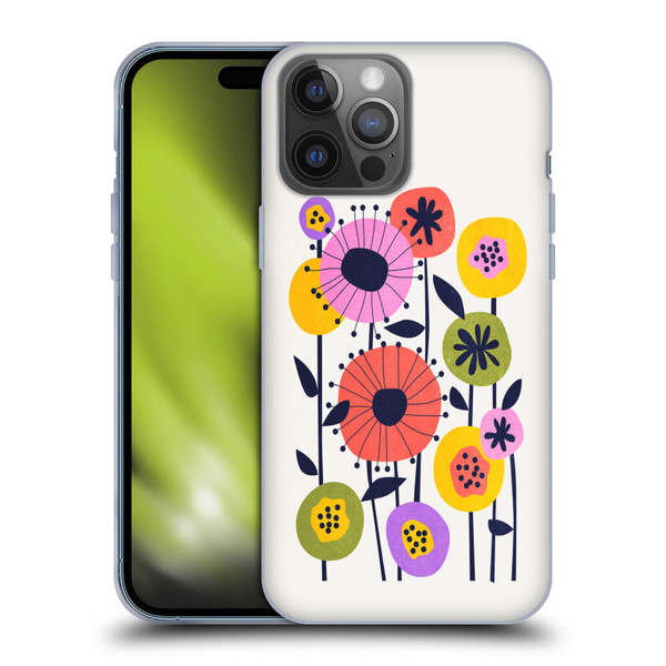 Ayeyokp Plants And Flowers Minimal Flower Market Soft Gel Case for Apple iPhone 14 Pro Max
