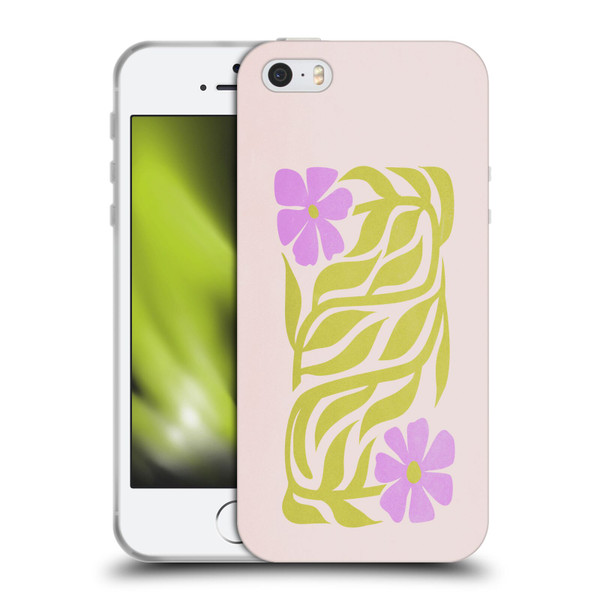 Ayeyokp Plants And Flowers Flower Market Les Fleurs Color Soft Gel Case for Apple iPhone 5 / 5s / iPhone SE 2016