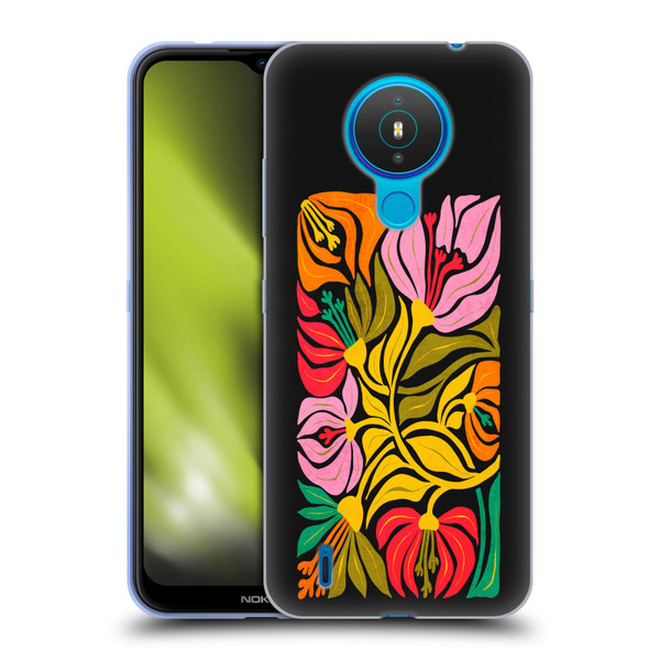 Ayeyokp Plants And Flowers Flor De Mar Flower Market Soft Gel Case for Nokia 1.4