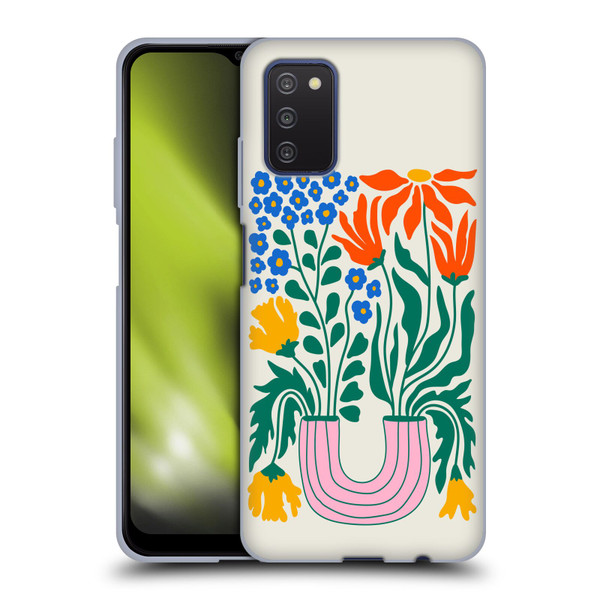 Ayeyokp Plants And Flowers Withering Flower Market Soft Gel Case for Samsung Galaxy A03s (2021)