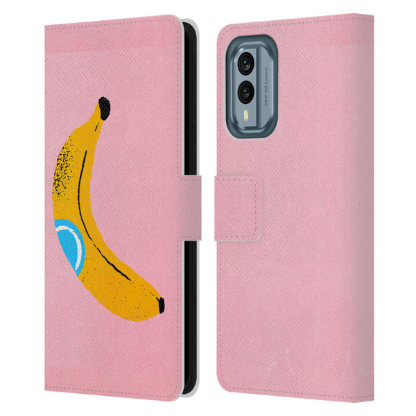 Ayeyokp Pop Banana Pop Art Leather Book Wallet Case Cover For Nokia X30