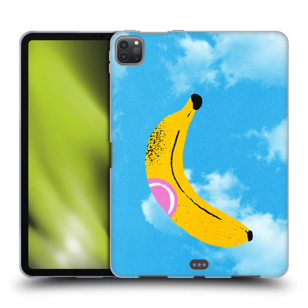 Ayeyokp Pop Banana Pop Art Sky Soft Gel Case for Apple iPad Pro 11 2020 / 2021 / 2022