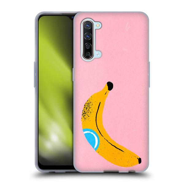 Ayeyokp Pop Banana Pop Art Soft Gel Case for OPPO Find X2 Lite 5G