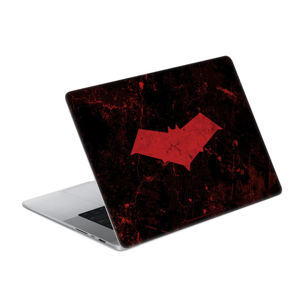 Batman DC Comics Logos And Comic Book Red Hood Vinyl Sticker Skin Decal Cover for Apple MacBook Pro 16" A2485
