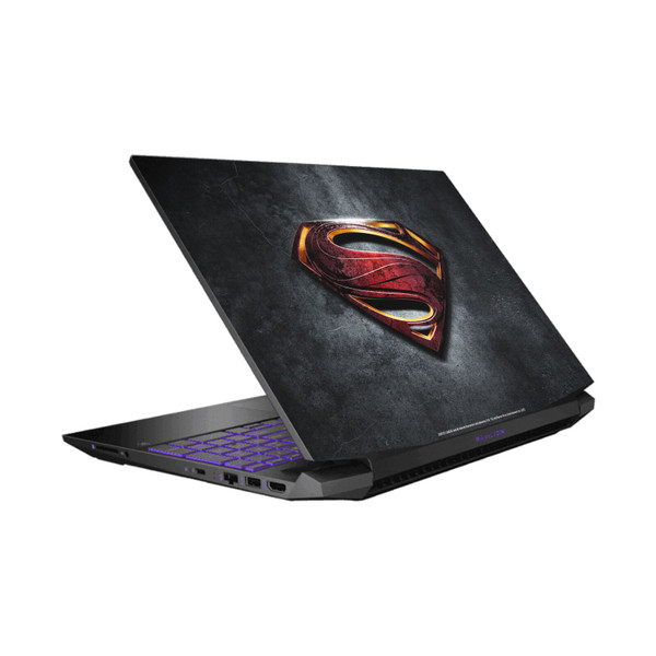 Justice League Movie Logo And Character Art Superman Vinyl Sticker Skin Decal Cover for HP Pavilion 15.6" 15-dk0047TX