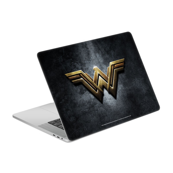 Justice League Movie Logo And Character Art Wonder Woman Vinyl Sticker Skin Decal Cover for Apple MacBook Pro 15.4" A1707/A1990