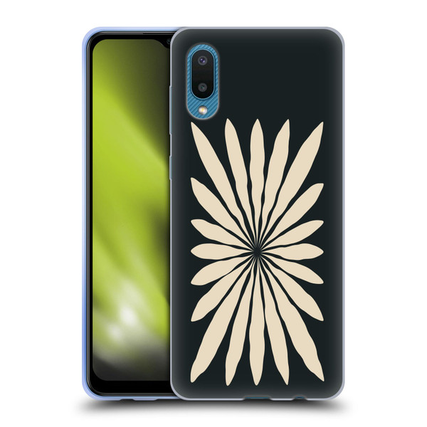 Ayeyokp Plant Pattern Star Leaf Soft Gel Case for Samsung Galaxy A02/M02 (2021)