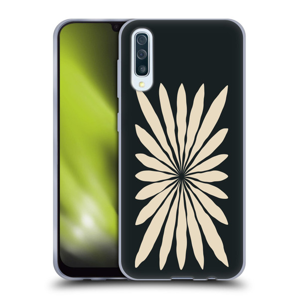Ayeyokp Plant Pattern Star Leaf Soft Gel Case for Samsung Galaxy A50/A30s (2019)