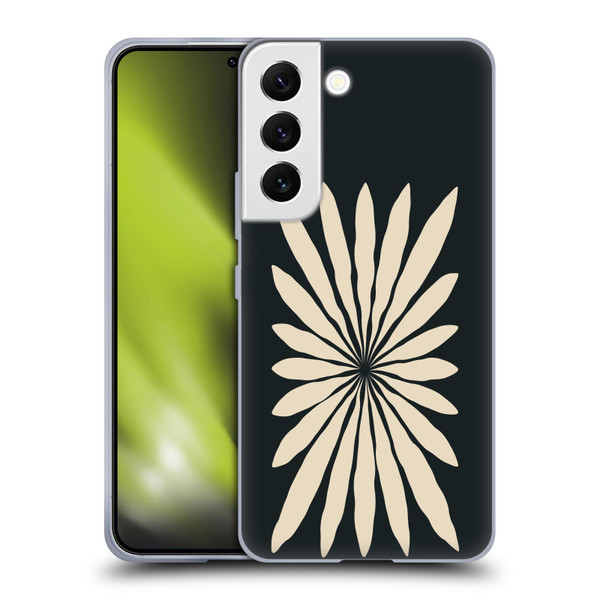 Ayeyokp Plant Pattern Star Leaf Soft Gel Case for Samsung Galaxy S22 5G