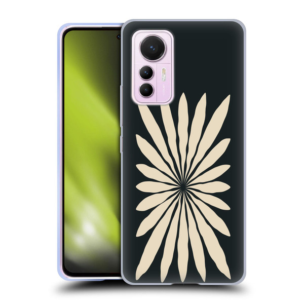 Ayeyokp Plant Pattern Star Leaf Soft Gel Case for Xiaomi 12 Lite