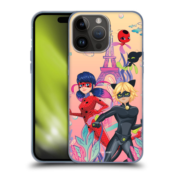 Miraculous Tales of Ladybug & Cat Noir Aqua Ladybug Aqua Power Soft Gel Case for Apple iPhone 15 Pro Max