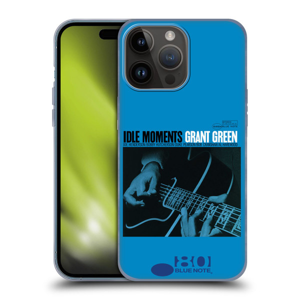 Blue Note Records Albums Grant Green Idle Moments Soft Gel Case for Apple iPhone 15 Pro Max