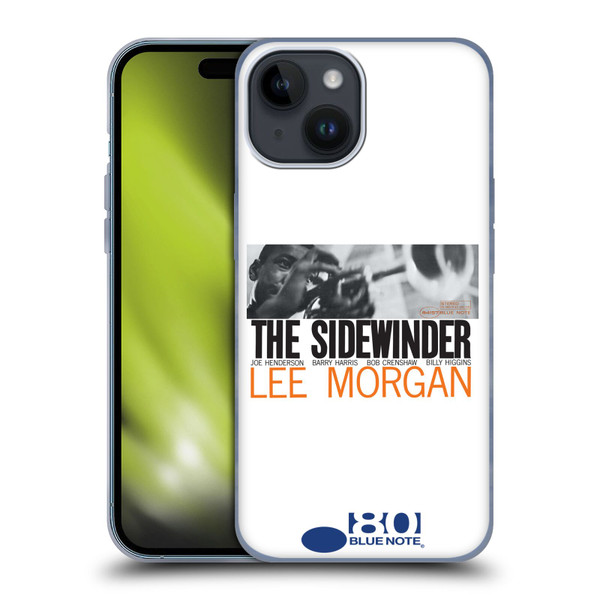 Blue Note Records Albums 2 Lee Morgan The Sidewinder Soft Gel Case for Apple iPhone 15