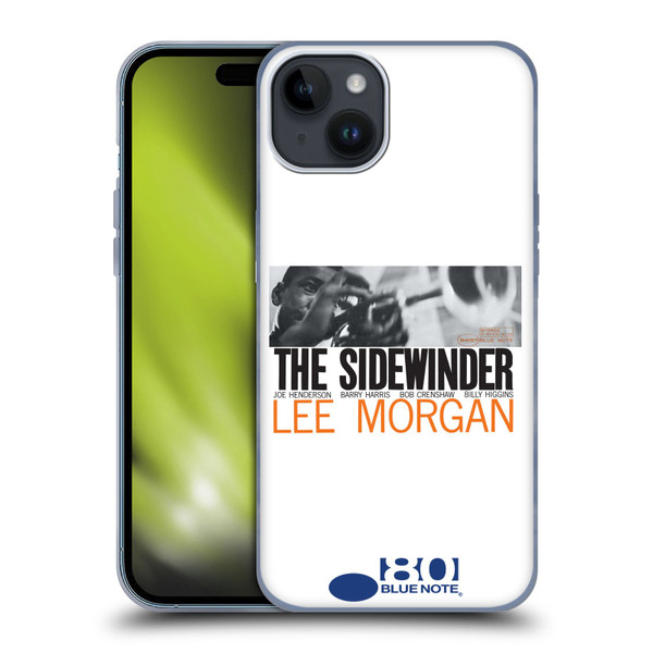 Blue Note Records Albums 2 Lee Morgan The Sidewinder Soft Gel Case for Apple iPhone 15 Plus