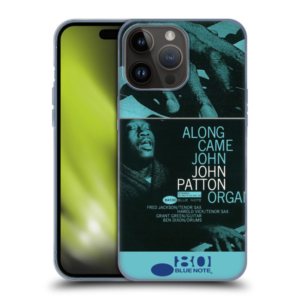 Blue Note Records Albums 2 John Patton Along Came John Soft Gel Case for Apple iPhone 15 Pro Max