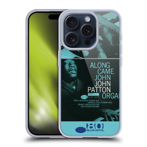 Blue Note Records Albums 2 John Patton Along Came John Soft Gel Case for Apple iPhone 15 Pro