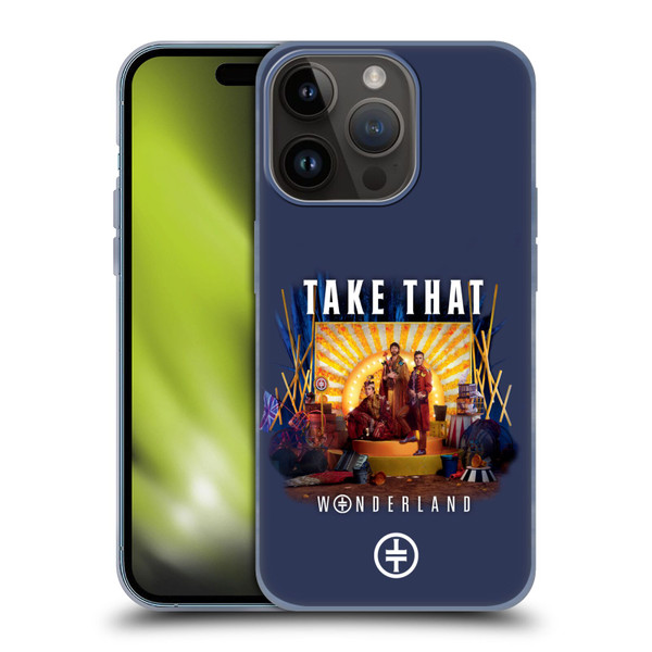 Take That Wonderland Album Cover Soft Gel Case for Apple iPhone 15 Pro